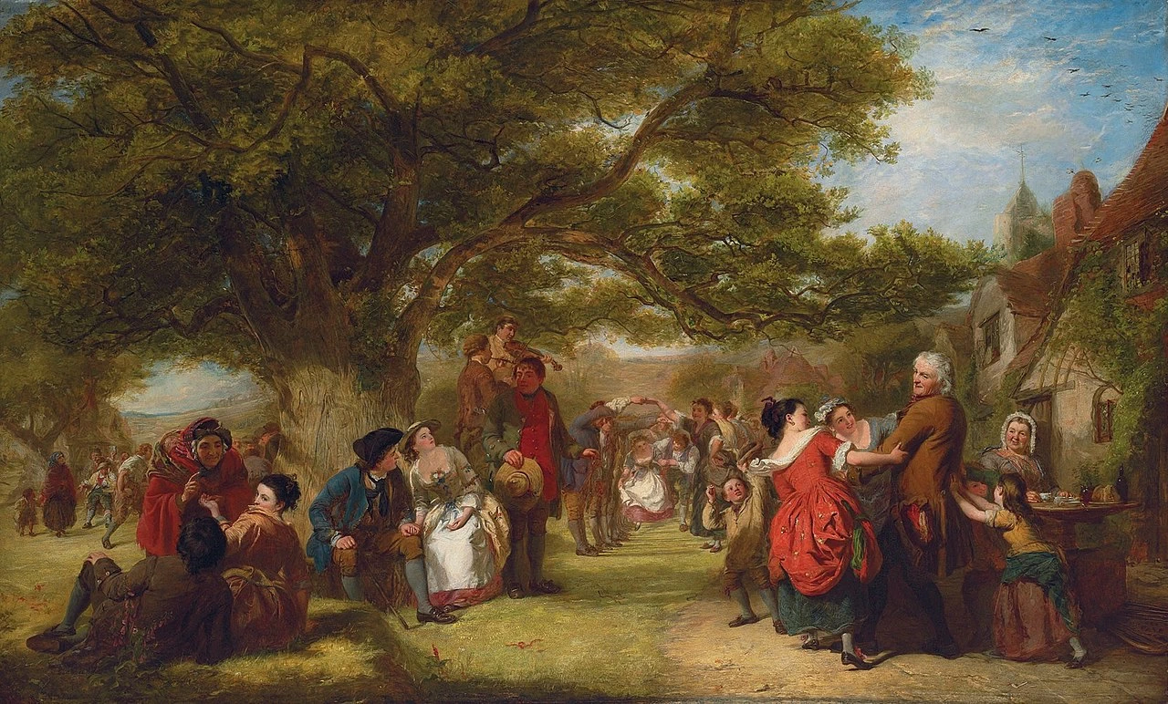 Una festa inglese di cento anni fa